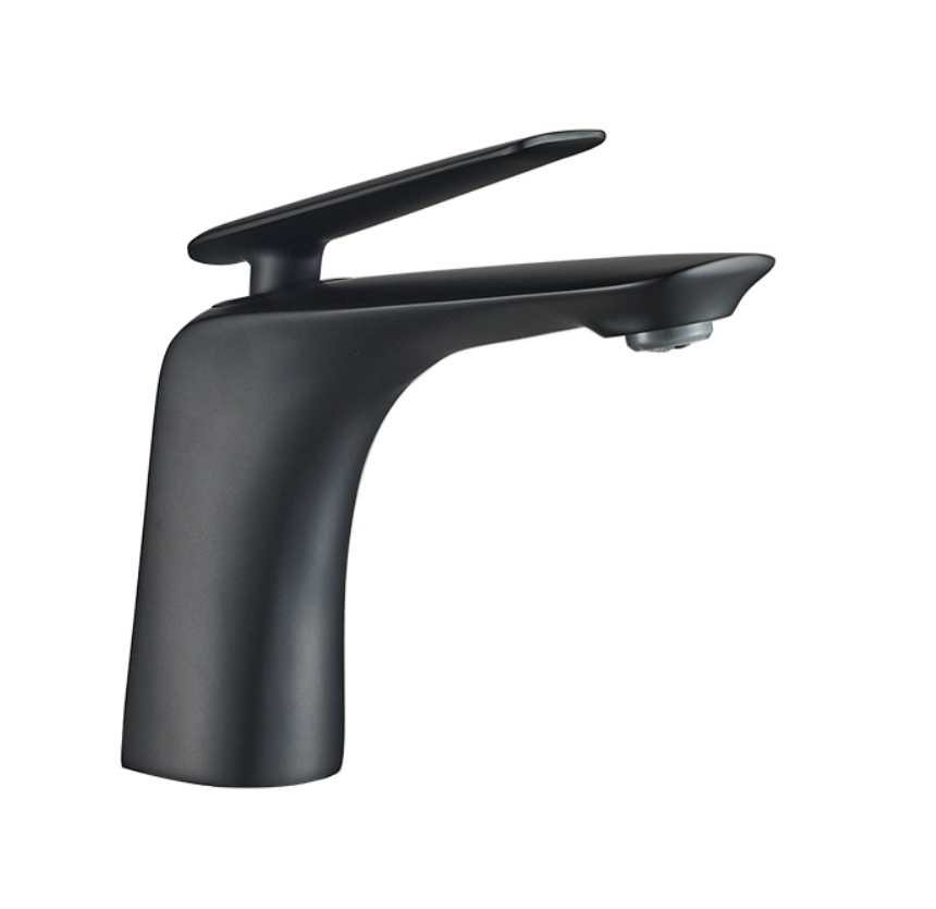 Baterie lavoar, alama, kit instalare inclus, negru RV7401B