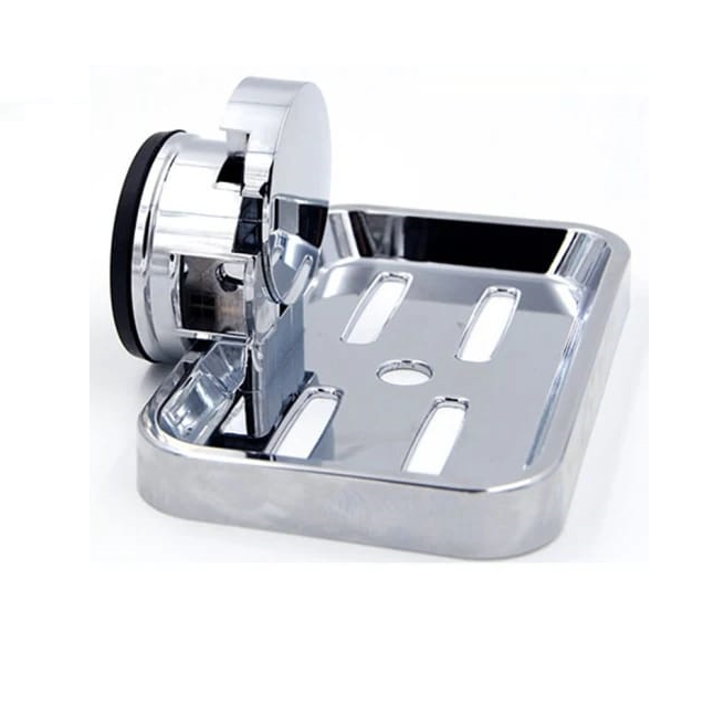 Suport sapun, montare cu ventuza, crom RV888849