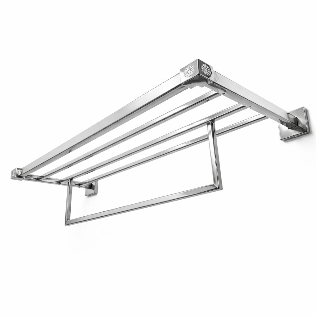 Suport de prosoape, 5 bare, zinc, crom RV888843