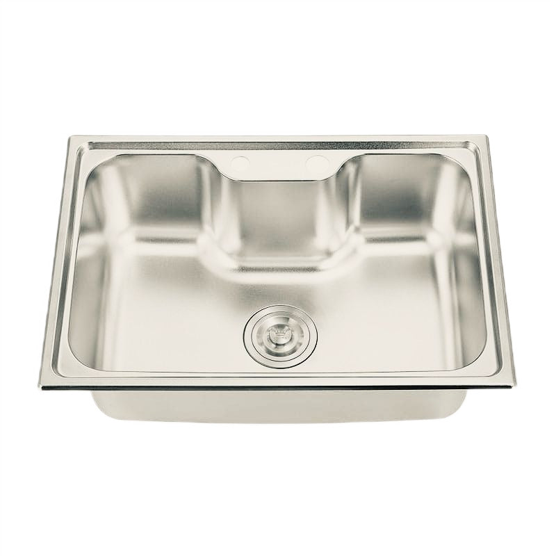 Chiuveta de bucatarie, otel inoxidabil, 80x50 cm, satin RV888825