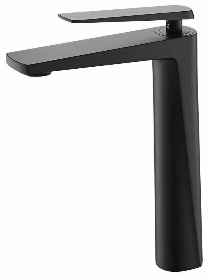 Baterie pentru lavoar cu corp inaltat, alama, negru RV6101HB