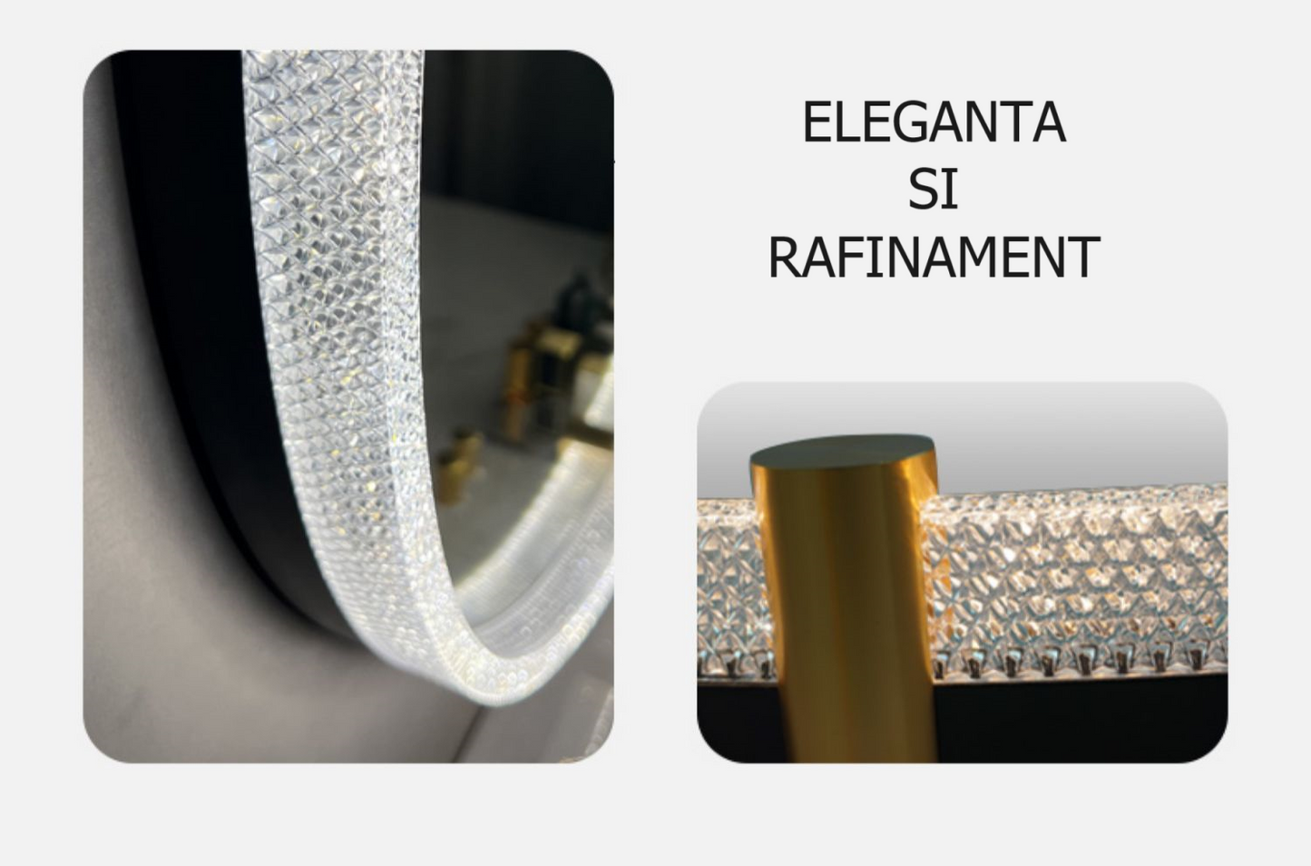 Oglinda LED, 70x70cm RV-LBN003-2