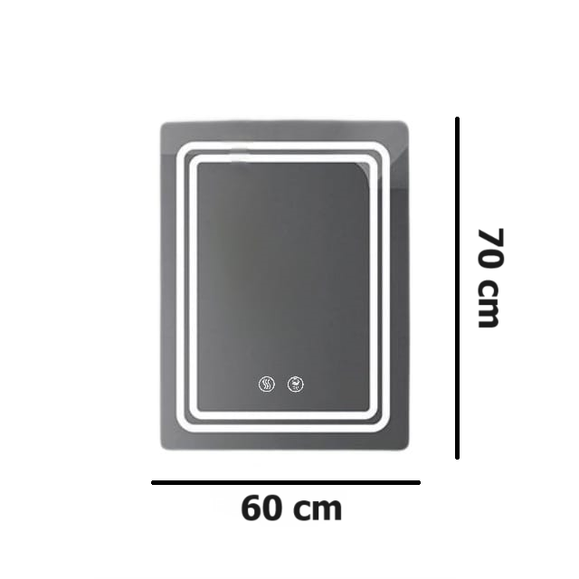 Oglinda LED, 60x70 cm RV23023