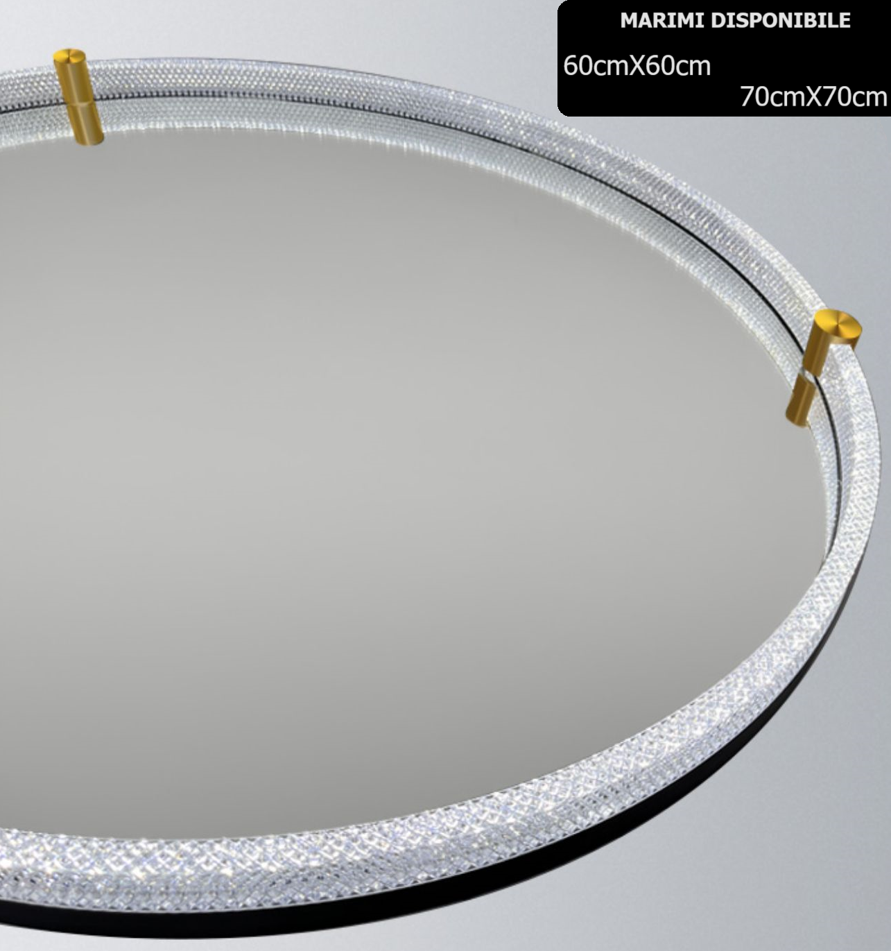 Oglinda LED, 70x70cm RV-LBN003-2