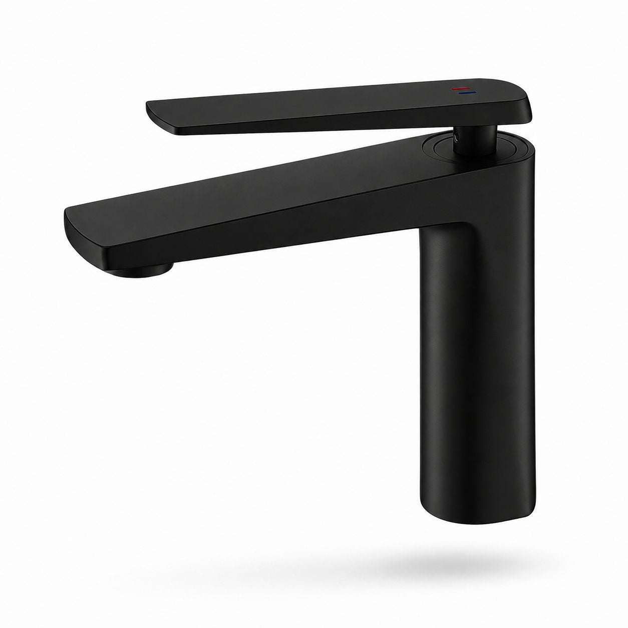 Baterie pentru lavoar, alama, negru RV6101B