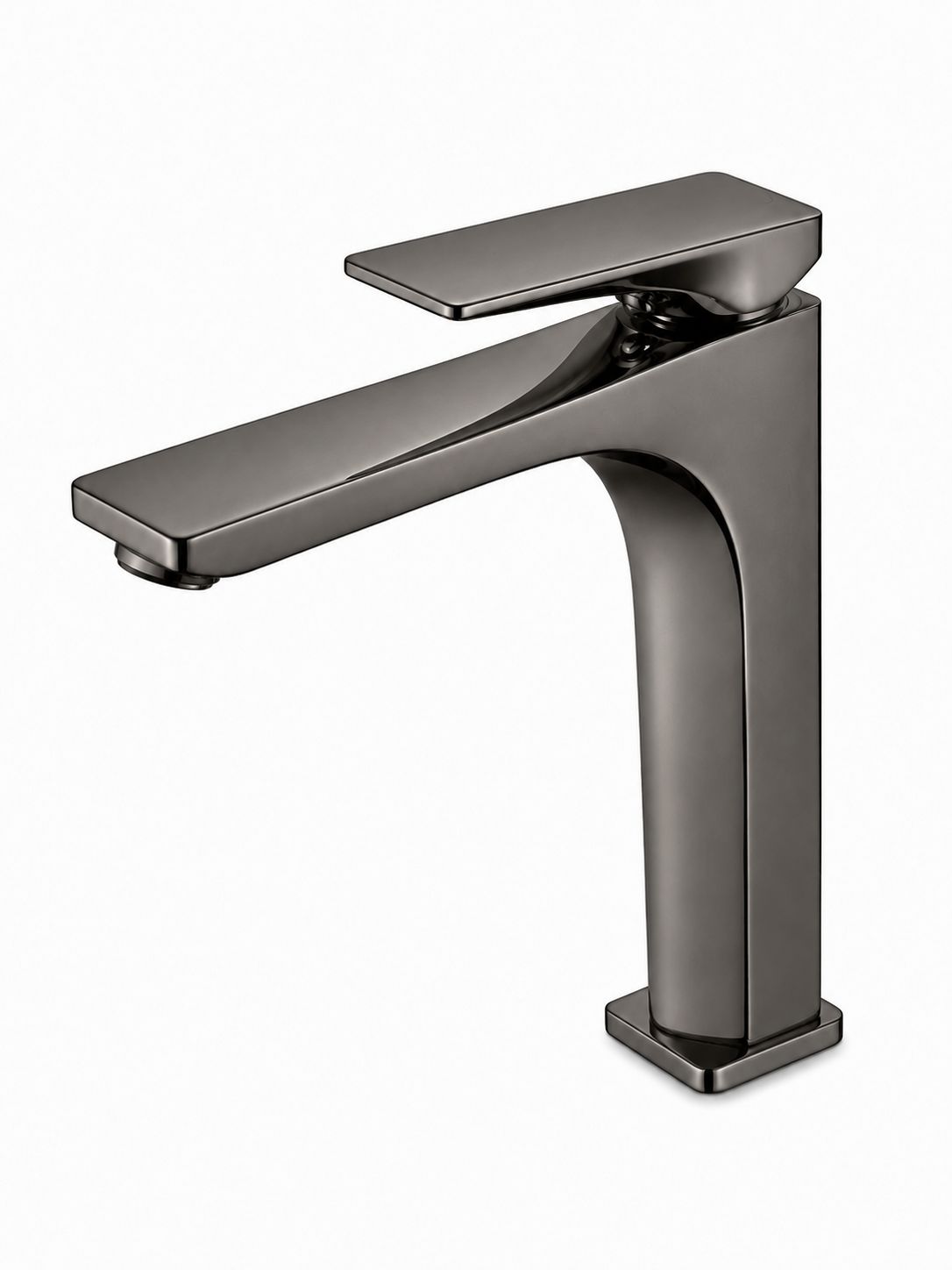 Baterie pentru lavoar cu corp inaltat, alama, gri RV1401HG