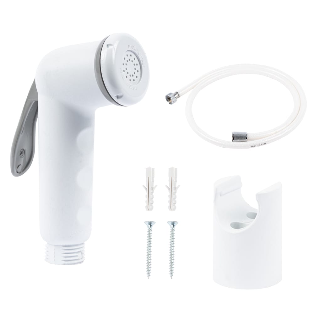 Set complet dus igienic alb RV88881
