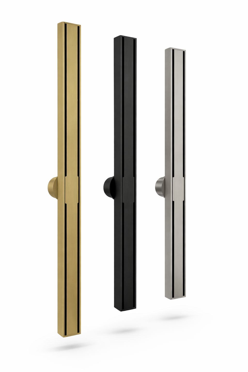Rigolă duș liniară slim, inox 304, 600x32mm, negru RV8888110