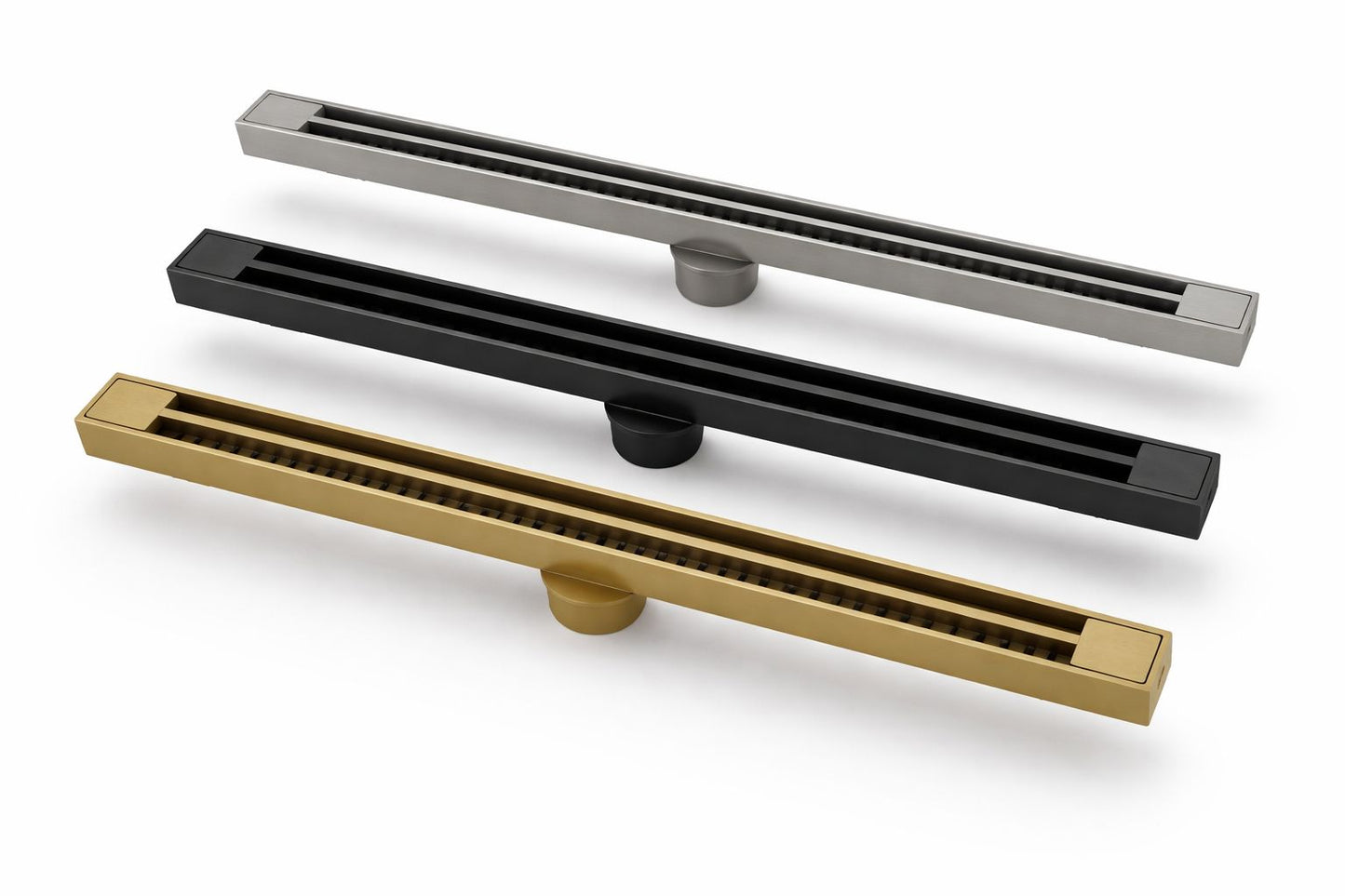 Rigolă duș liniară slim, reversibila, inox 304, 600x32mm, satin RV8888112