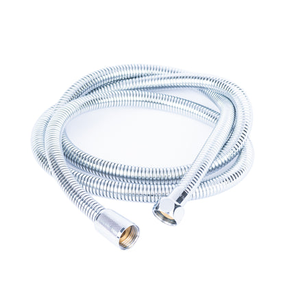 Set complet de dus cu para cu indicator de temperatura, furtun flexibil si suport, crom RV888880