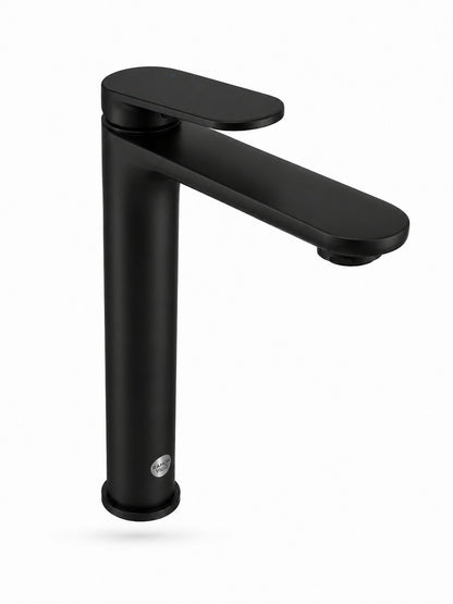 Baterie pentru lavoar cu corp inaltat, alama, negru  RV1651HB