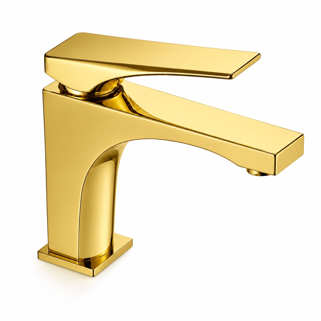 Baterie pentru lavoar, alama, auriu lucios RV1401GOLD