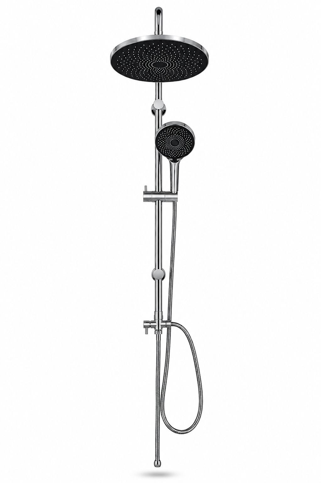 Coloana de dus cu para mobila, model rotund, crom RV888827