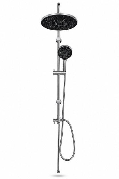 Coloana de dus cu para mobila, model rotund, crom RV888827