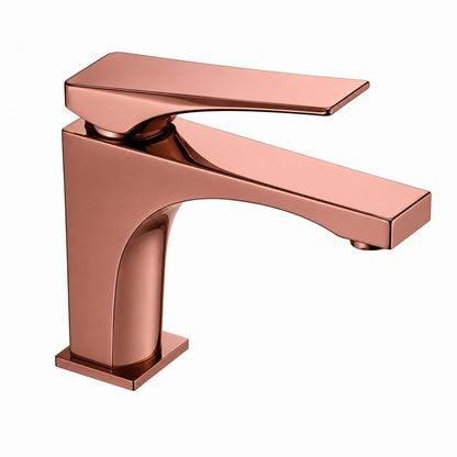 Baterie pentru lavoar, alama, rose-gold RV1401R