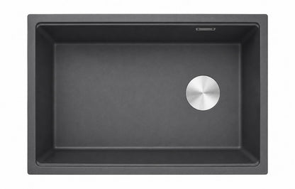 Chiuveta de Bucatarie, Monocuva, Montaj sub Blat sau pe Blat, 75x45x21 cm RV8888154B