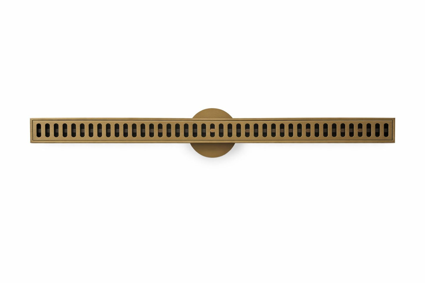 Rigolă duș liniară slim, reversibila, inox 304, 600x32mm, auriu periat RV8888114