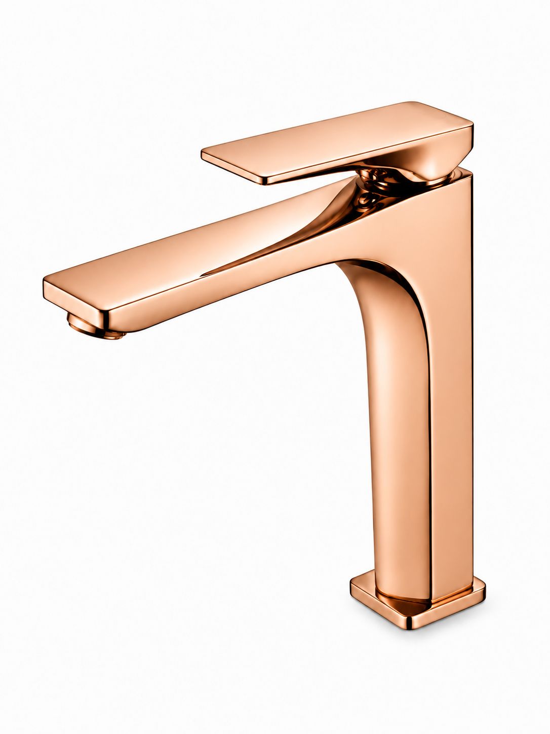 Baterie pentru lavoar cu corp inaltat, alama, rose-gold  RV1401HR