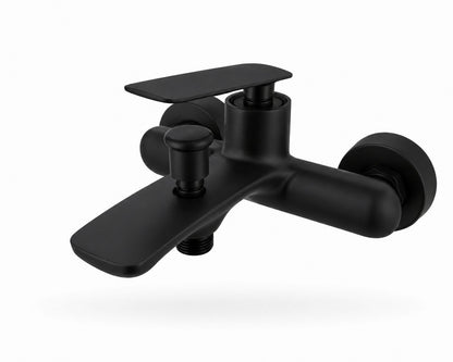 Baterie de cada, alama, fara set de dus, negru RV7403B