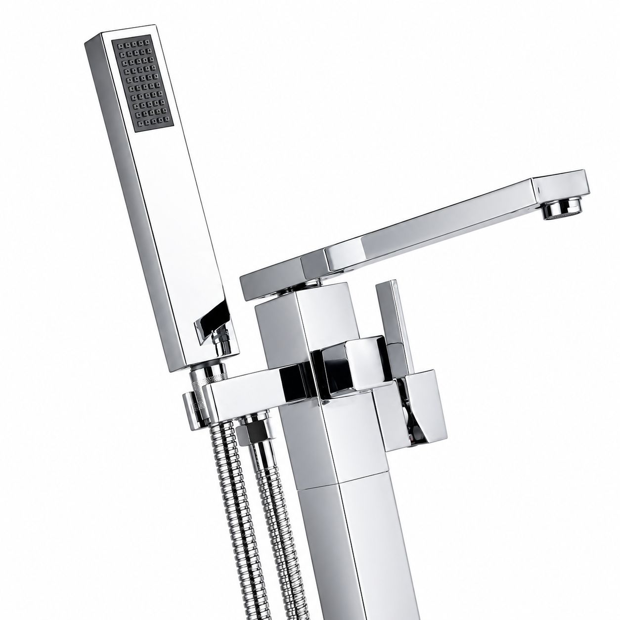 Baterie de cadă freestanding, montaj pe pardoseală, crom RV43031C