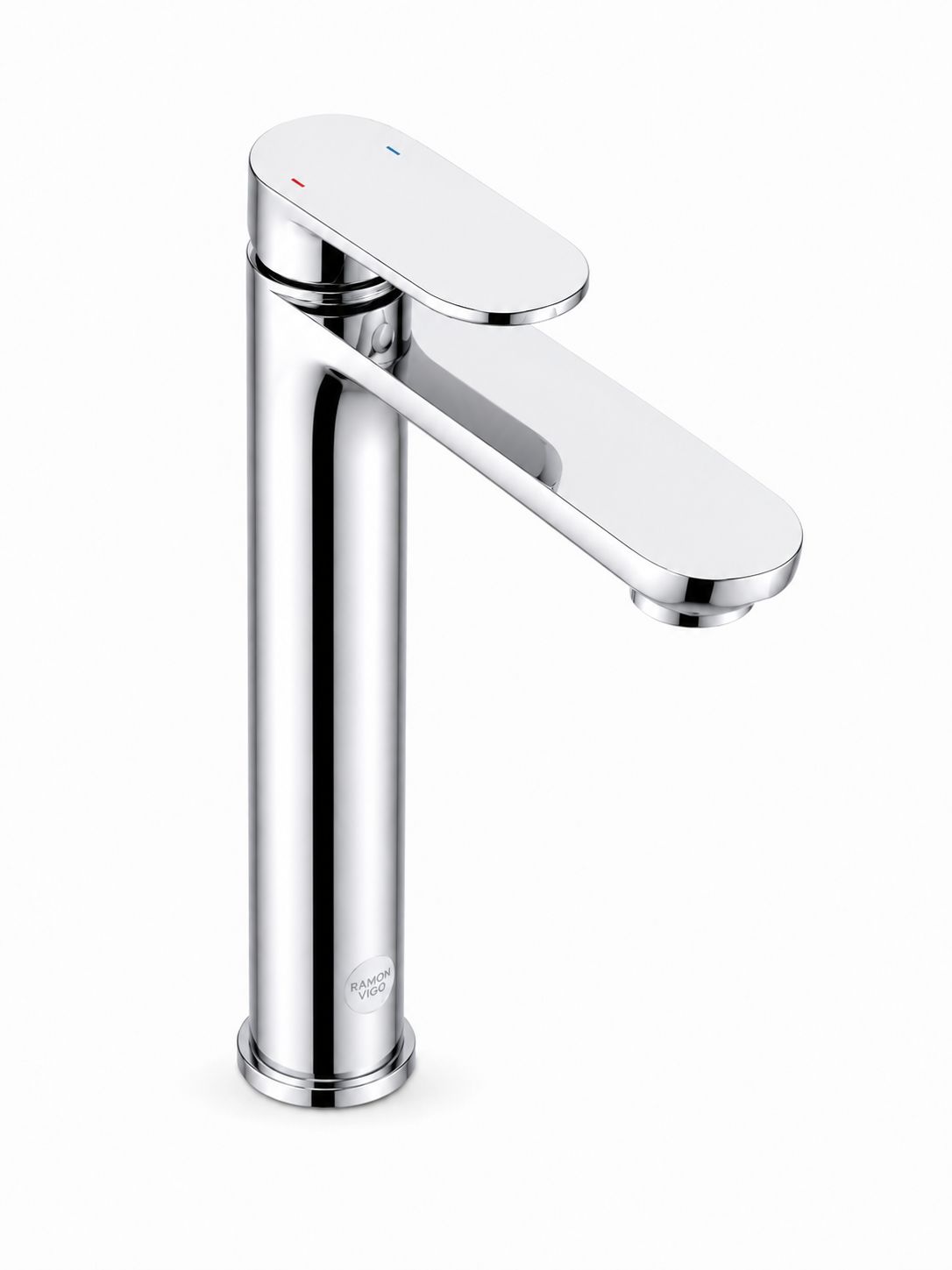 Baterie pentru lavoar cu corp inaltat, alama, crom  RV1651HC