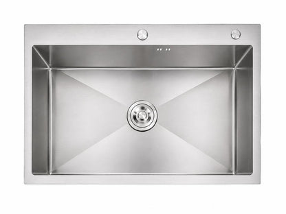 Chiuveta de bucatarie, otel inoxidabil, 80x50cm, satin  RV888822
