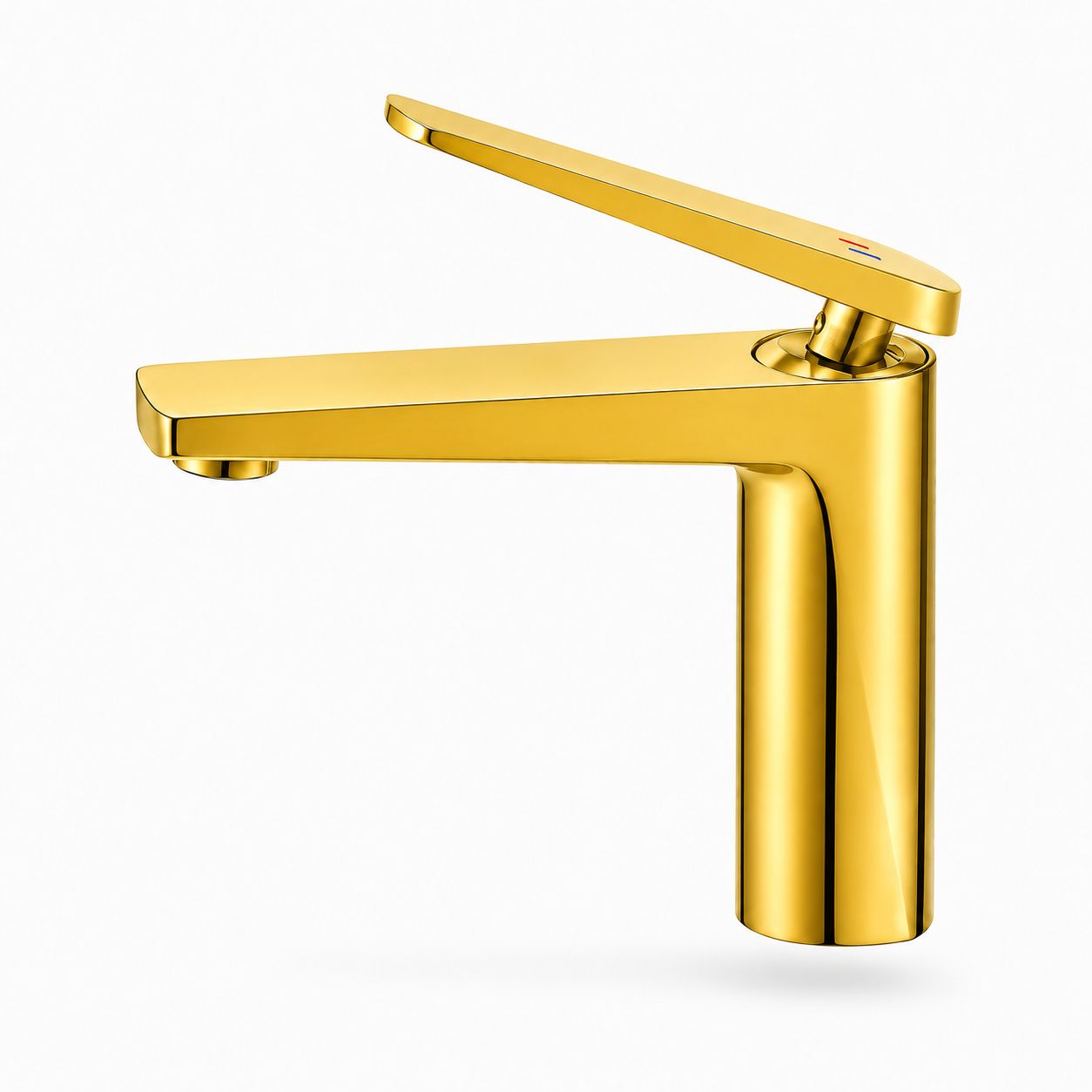 Baterie pentru lavoar, alama, gold  RV6101GOLD