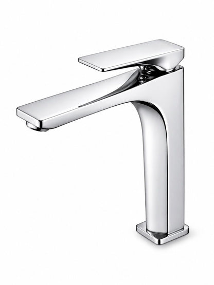 Baterie pentru lavoar cu corp inaltat, alama, crom  RV1401HC