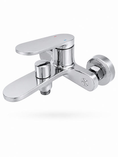 Baterie de cada, alama, set de dus inclus, crom RV1653C