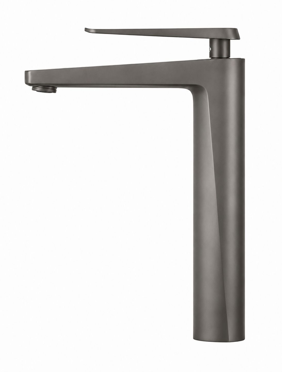 Baterie pentru lavoar cu corp inaltat, alama, gri  RV6101HG