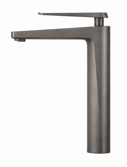 Baterie pentru lavoar cu corp inaltat, alama, gri  RV6101HG