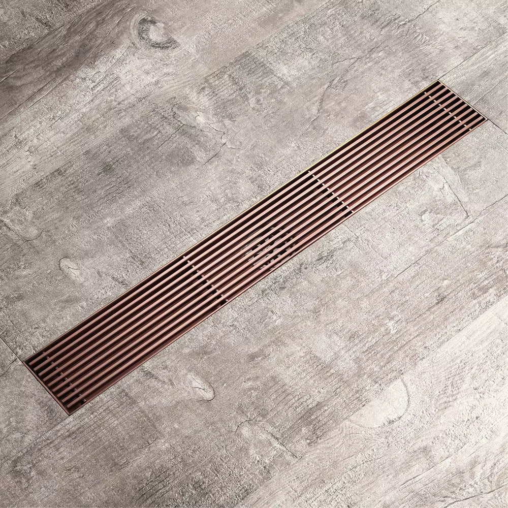 Rigolă duș liniară, inox 304, 57x500mm, rose-gold RV8888116R