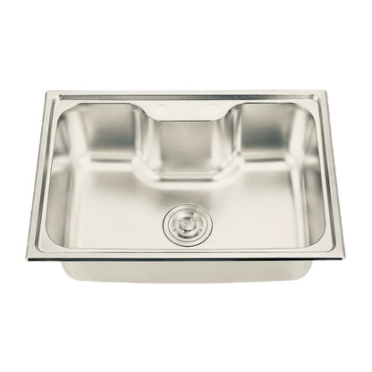 Chiuveta de bucatarie, otel inoxidabil, 80x50 cm, satin  RV888825