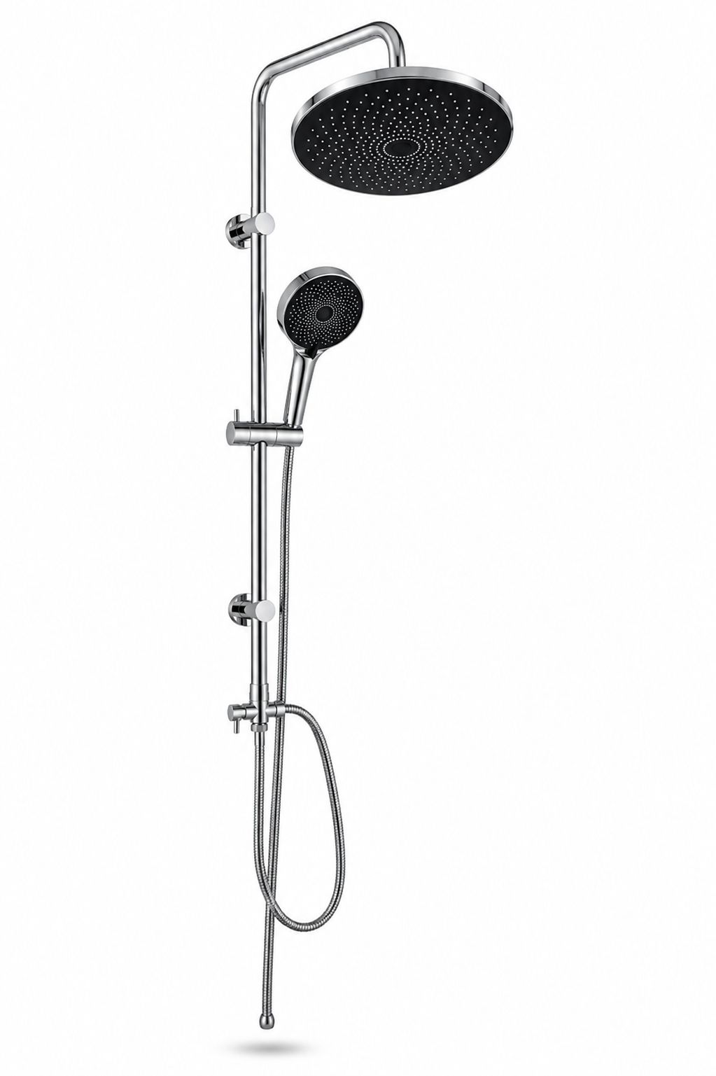 Coloana de dus cu para mobila, model rotund, crom RV888827