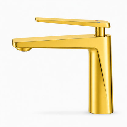 Baterie pentru lavoar, alama, gold  RV6101GOLD