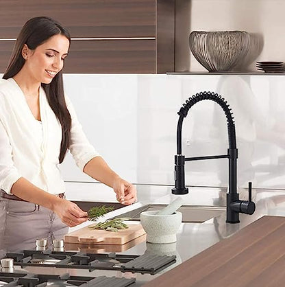 Baterie de bucatarie cu dus extractabil, 2 functii, crom RV9767B