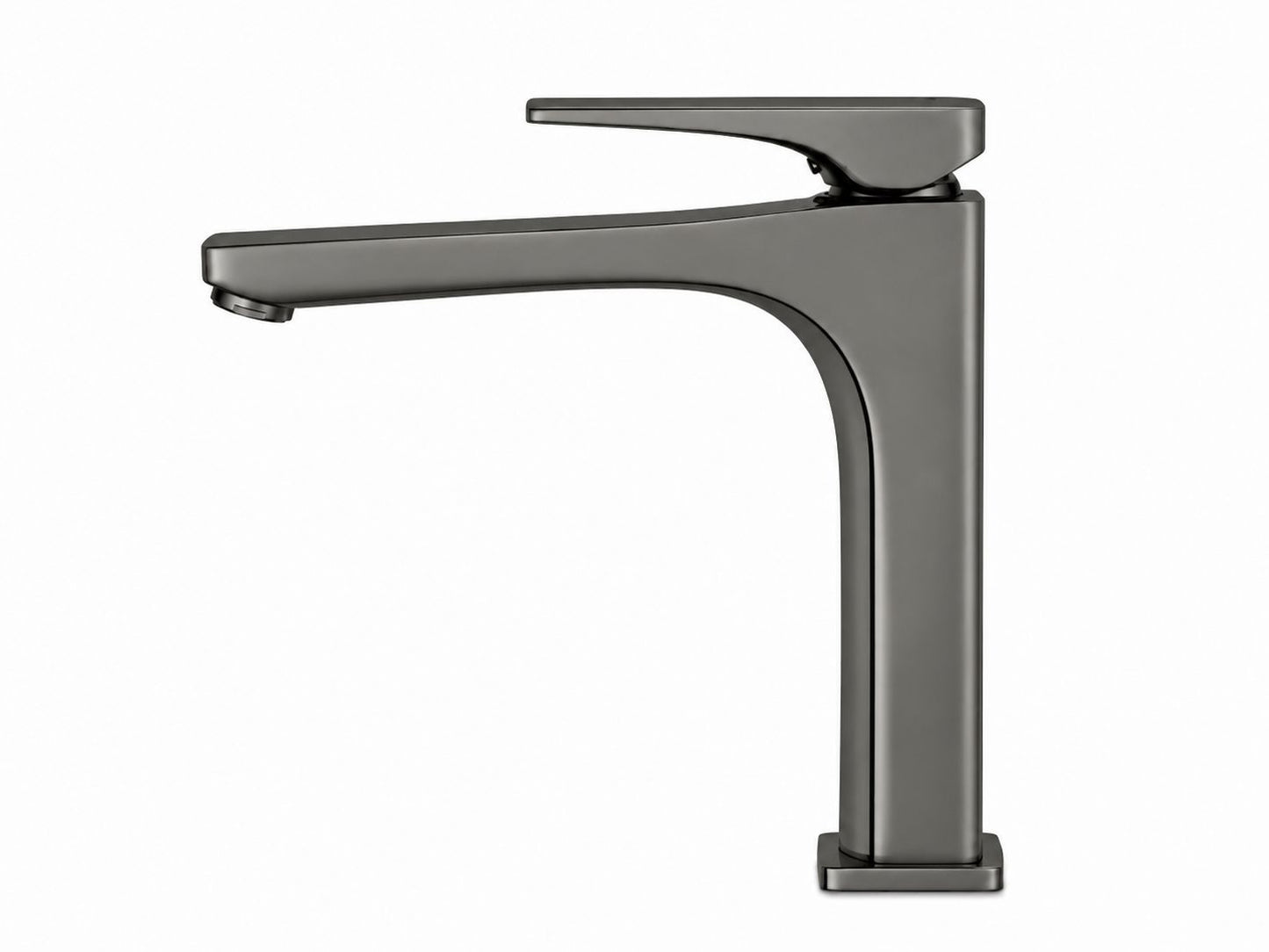 Baterie pentru lavoar cu corp inaltat, alama, gri  RV1401HG