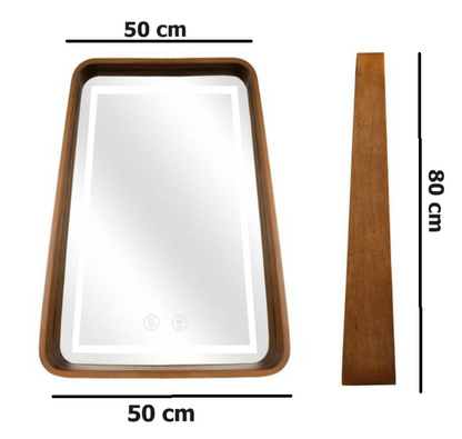 Oglinda LED, 70x50cm  RV-LBN006