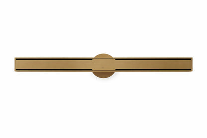 Rigolă duș liniară slim, inox 304, 600x32mm, auriu periat RV8888111