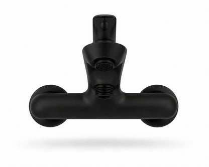 Baterie de cada, alama, fara set de dus, negru RV7403B