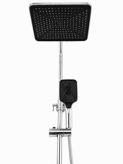 Coloana de dus, baterie incorporata, tip pian, alama, crom  RV140C