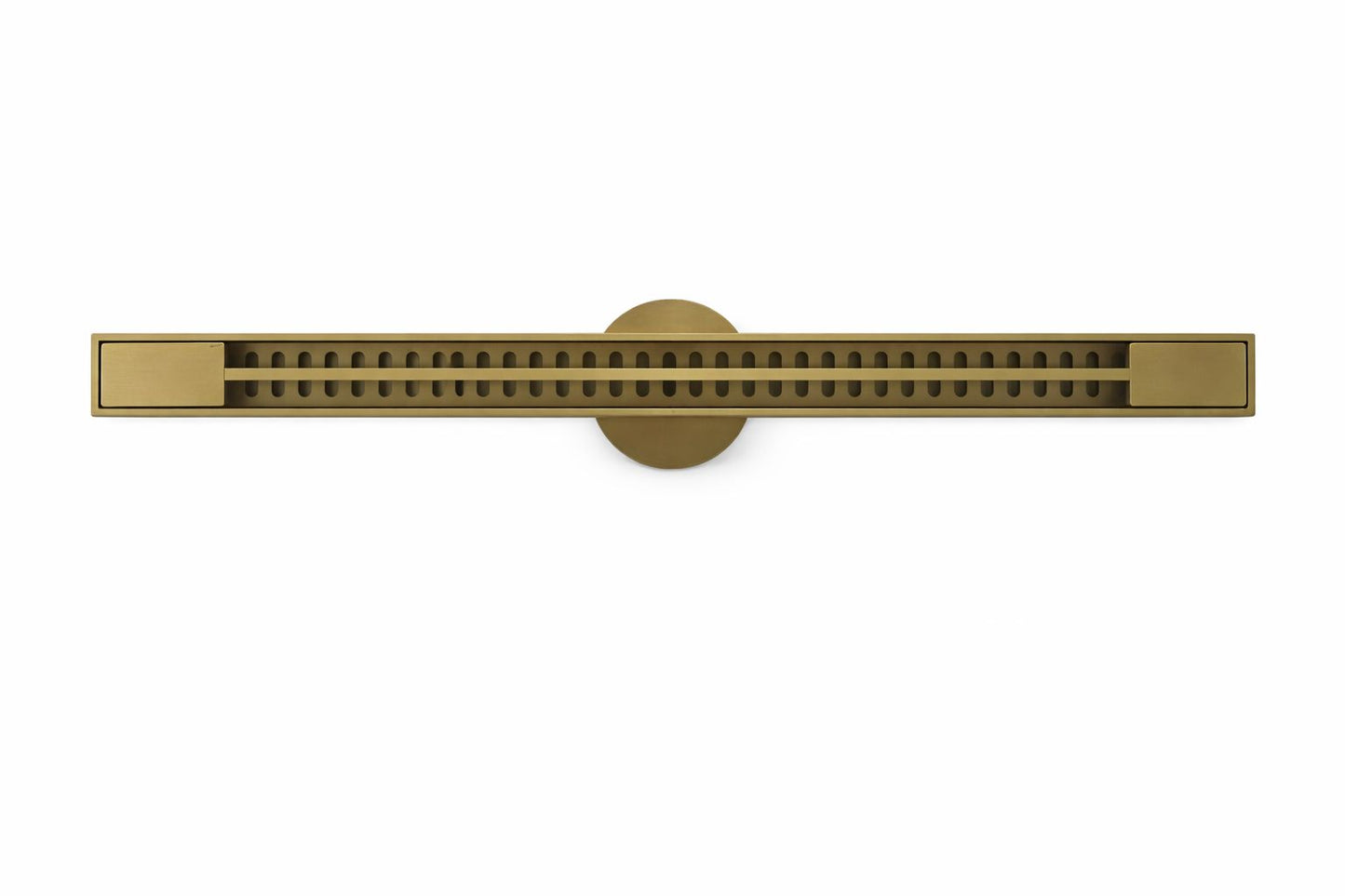 Rigolă duș liniară slim, reversibila, inox 304, 600x32mm, auriu periat RV8888114