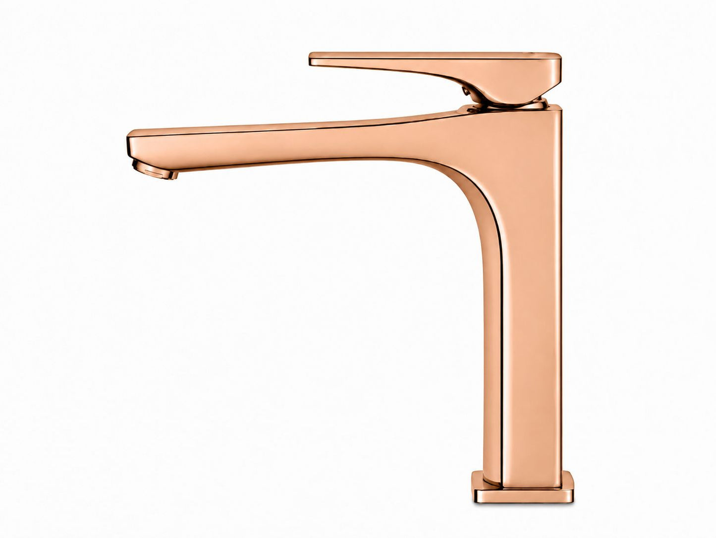 Baterie pentru lavoar cu corp inaltat, alama, rose-gold  RV1401HR