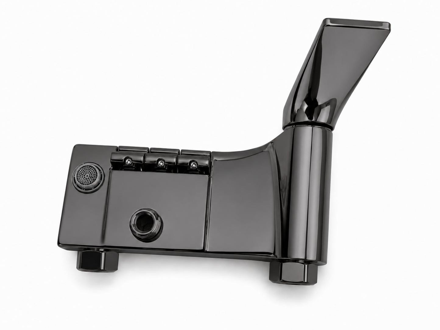 Coloana de dus, baterie incorporata, tip pian, alama, gri  RV140G