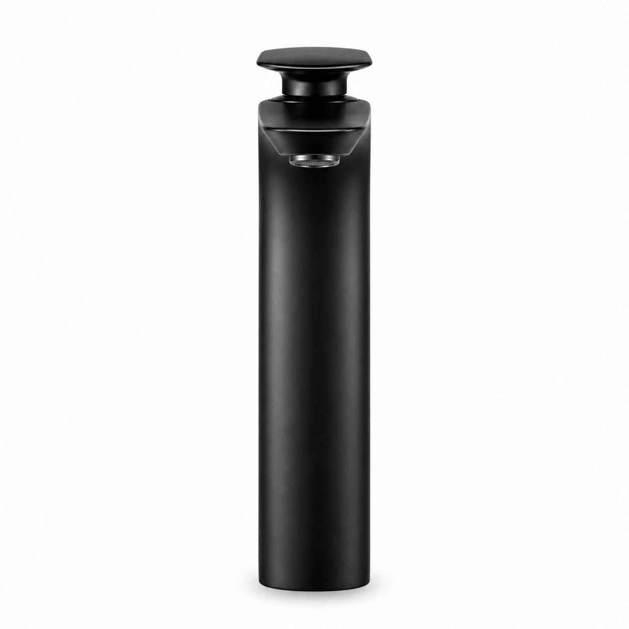 Baterie lavoar inaltata, alama, kit instalare inclus, negru  RV7401HB