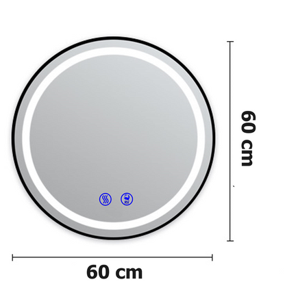 Oglinda LED, 60x60cm  RV-LBN004