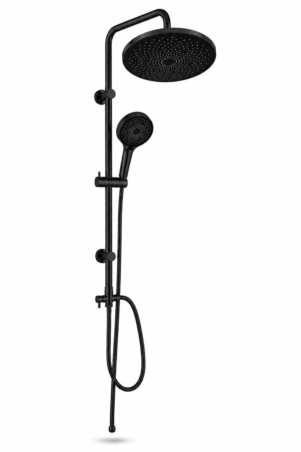 Coloana de dus cu para mobila, model rotund, negru RV888828