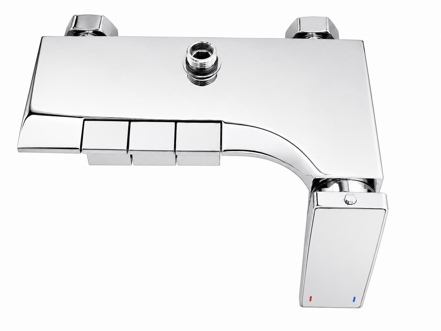 Coloana de dus, baterie incorporata, tip pian, alama, crom  RV140C