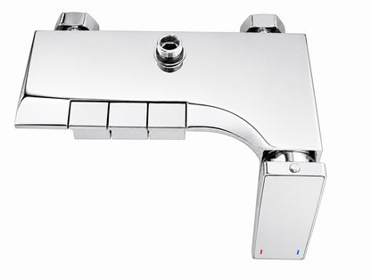 Coloana de dus, baterie incorporata, tip pian, alama, crom  RV140C