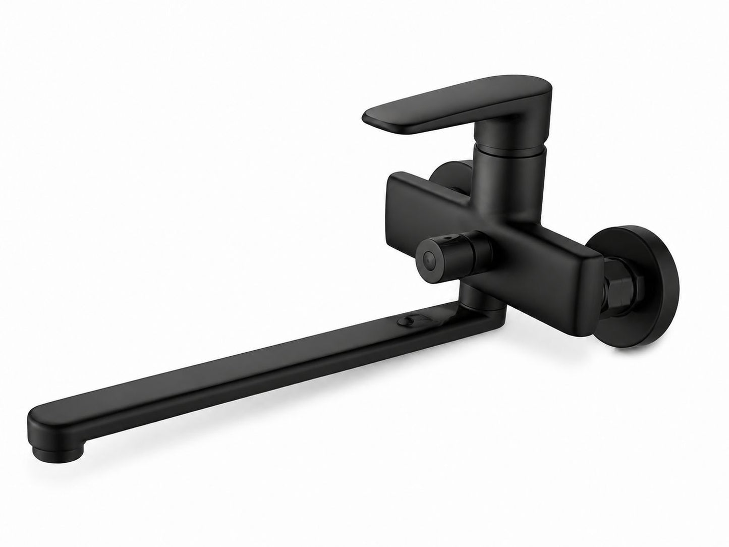 Baterie de cada cu pipa lunga, alama, fara set de dus, negru RV3207B
